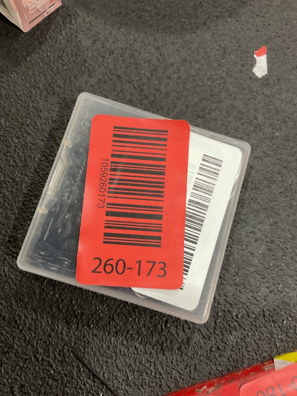 Photo 1 of 100 Pieces Metal Picture Frames Turn Button Fasteners with 100 Pieces Screws, Picture Frame Hardware Backing Clips Picture Turn Button Frame Picture Turn Button Fasteners Set