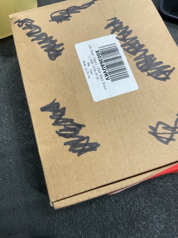 Photo 1 of 12V LED Strip Power Supply, 2A 24W Power Adapter, 12V Power Supply for LED Strip Lights Security Camera DVD Player, AC 100-240V to DC 12V Transformer, US Plug (5 Pack)