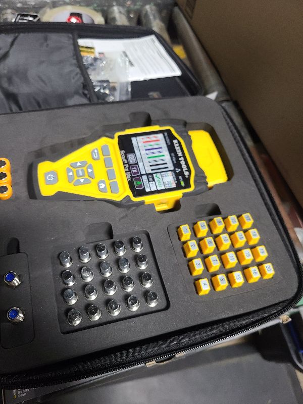 Photo 1 of Klein Tools VDV501-770 Cable Tester Set, Scout Pro Max Ethernet, Coax/Video, Phone, (RJ11/RJ12/RJ45) F-Connector Cables, Test-n-Map Remotes
