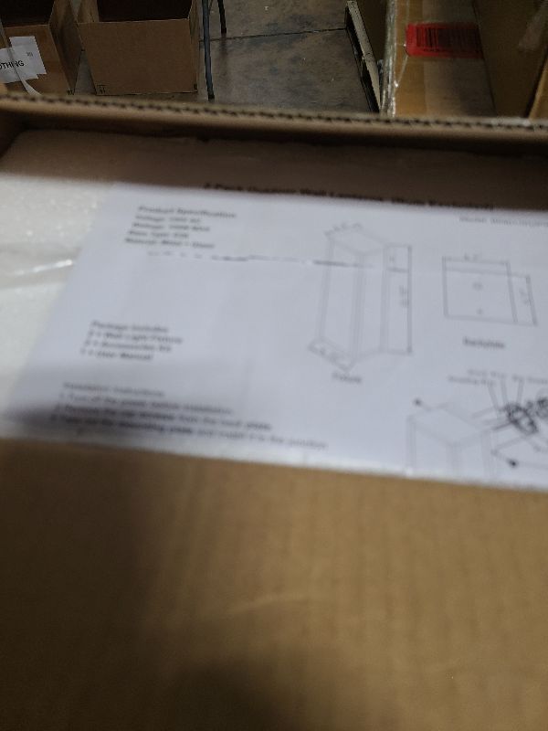 Photo 1 of 2-Pack Outdoor Wall Lanterns, Exterior Waterproof Outdoor Lights with Glass Shades, Bronze Porch Lights Wall Mounted, Anti-Rust E26 Modern Lighting Fixtures for Patio Garage Entryway Front Door