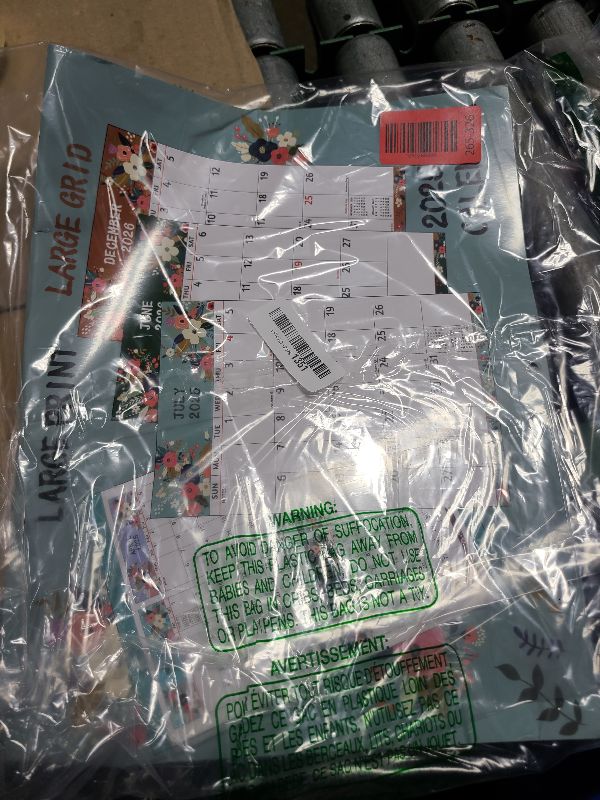 Photo 1 of 2025-2026 Wall Calendar - Large Print Calendar 2025-2026, 18 Monthly Calendar, Jul. 2025 - Dec. 2026, 14.6 x 22.8 In (Open), with Big Numbers, Large Grid, Notes, Moon Phases, Great for Planning