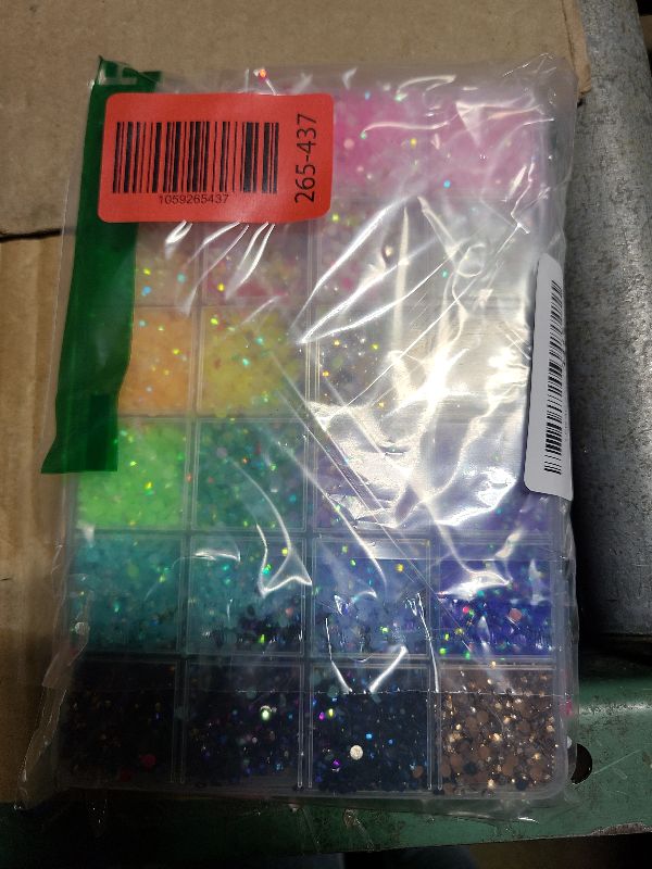 Photo 1 of 30000Pcs Resin Jelly Rhinestones with 1 Pcs B7000 Jewelry Glue for Bedazzling, Multicolor 3mm Flatback Gems for Crafting, Bedazzler Kit for Book Crafts Clothing Shoes Fabric Decor Nail Art Makeup