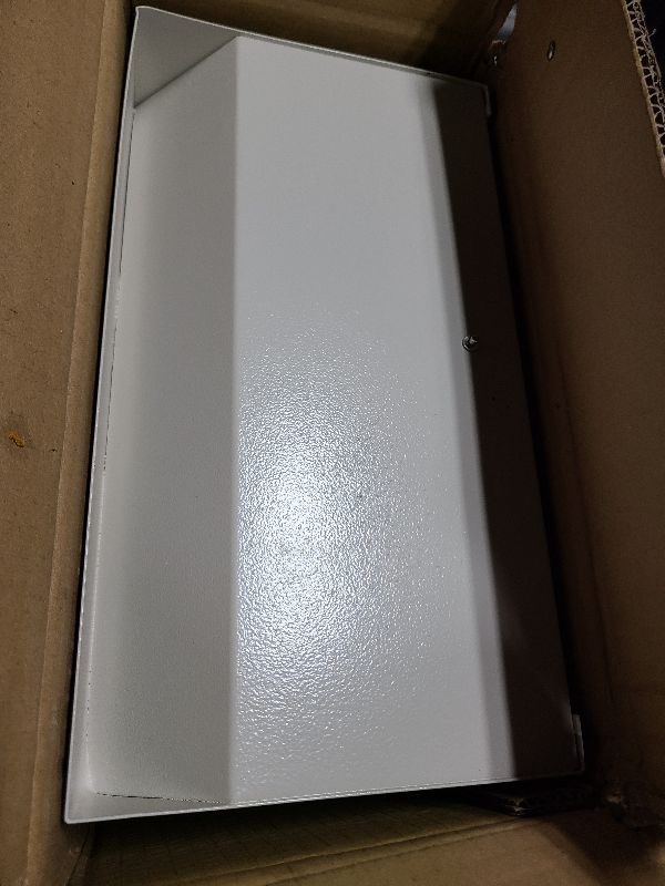 Photo 1 of 25 Lbs Chicken Trough Feeder, Automatic Large Outdoor Duck Feeder, Large Capacity Chicken Feeder with Lid No Waste Poultry Feeder Rainproof Preventing Small Animals Suitable for Chickens Ducks Turkeys