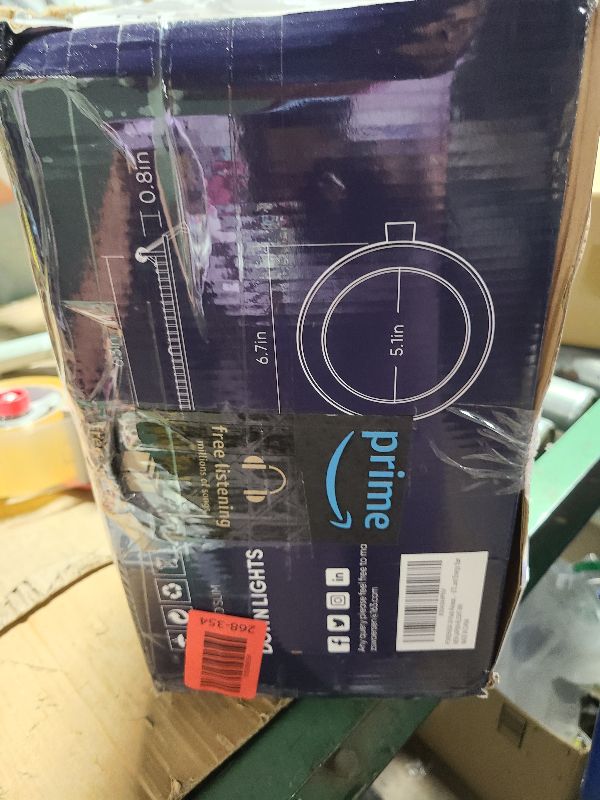 Photo 1 of 24 Pack Recessed Lighting 6 Inch with Junction Box, 5CCT 6 Inch LED Recessed Lights Dimmable 2700K-6000K, 15W 1200lm Ultra Thin Recessed Lighting - ETL and Energy Star