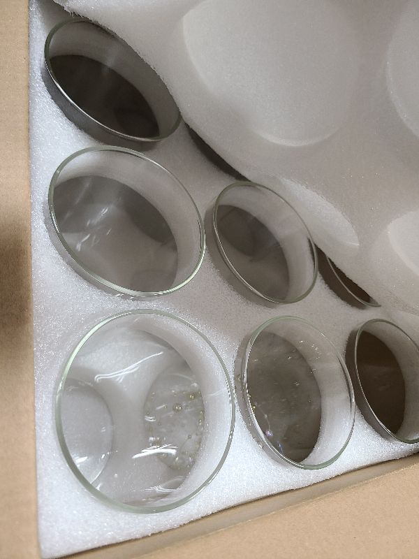 Photo 1 of 12pcs Glass Vase Cylinder Vases for Centerpieces Small Flower Glass Clear Vases Home Decor Centerpiece Table Flower Vase Decorations for Home?Wedding Decoration 6 Inch Tall