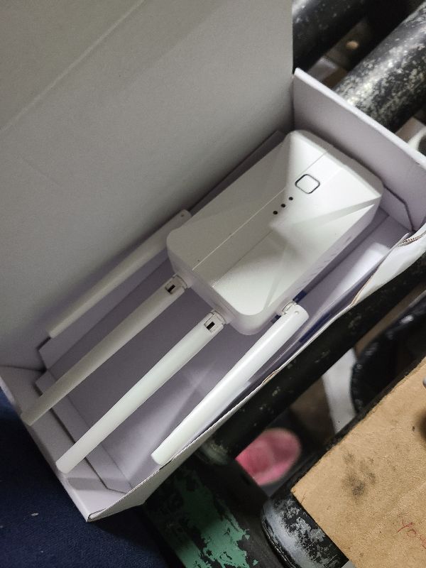 Photo 1 of 2025 WiFi Extender Signal Booster, WiFi Repeater Dual Band 5GHz/2.4GHz, 1200Mbps WiFi Booster with Ethernet Port Compatible for More Devices