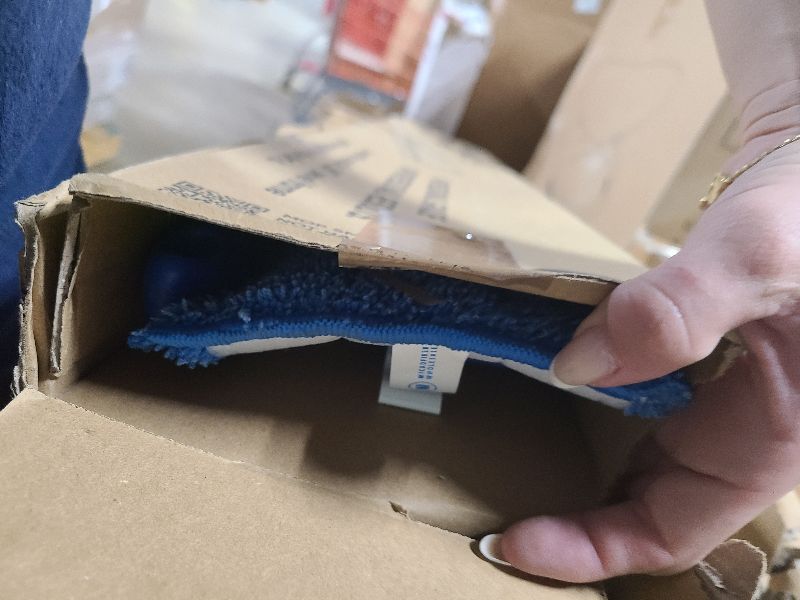 Photo 1 of 18” Pro Microfiber Hardwood Floor Mop - Cleans Floor in Seconds | Dust & Wet Mopping | Hardwood, Tile, Laminate & Vinyl with 3 Washable Pads, No Buckets Needed with Deluxe Household Mop