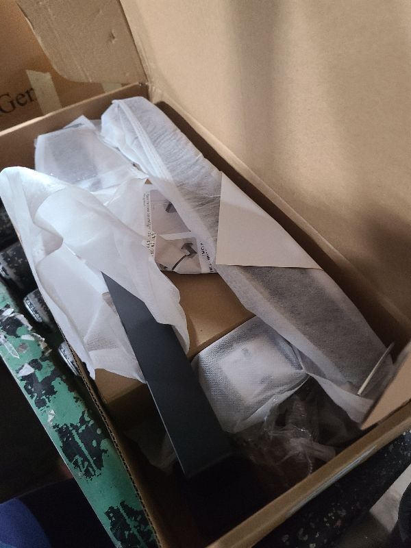 Photo 1 of 10 Pieces Bathroom Hardware Accessories Set 16 Inch Wall Mounted Towel Bar Set Matte Black Towel Rack Rings Stainless Steel Toilet Paper Holder Bath Coat Hooks