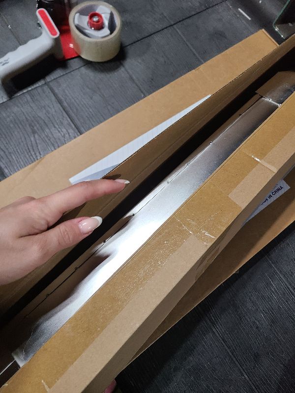 Photo 1 of ?UD48S 4" Stainless Steel Dryer Vent Kit - Adjustable 90° Elbow & Telescoping Duct (26"-43") | Universal Fit for Whirlpool | OEM Replacement Vent with Anti-Clog Design