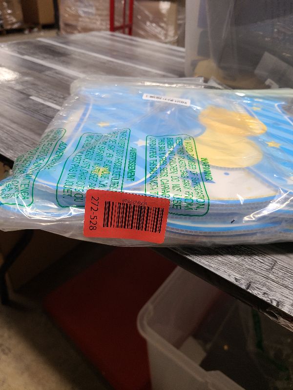 Photo 1 of 13 Pcs Baby Shower Yard Sign 'welcome Baby' Yard Signs with Stakes, 15 Inch Tall Girl boy Lawn Sign Gender Reveal Outdoor Decoration Welcome Home Newborn Announcement for Party Decorations (Blue)