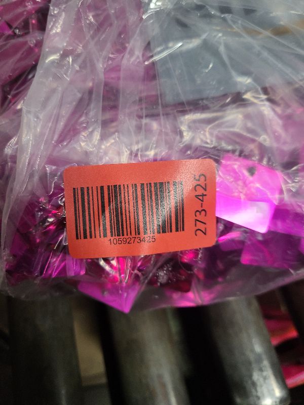 Photo 1 of 24 Pcs Shimmer Wall Backdrop Panels - 4 FT x 6 FT Hot Pink Sequin Wall for Birthday Festival Home Party Decoration