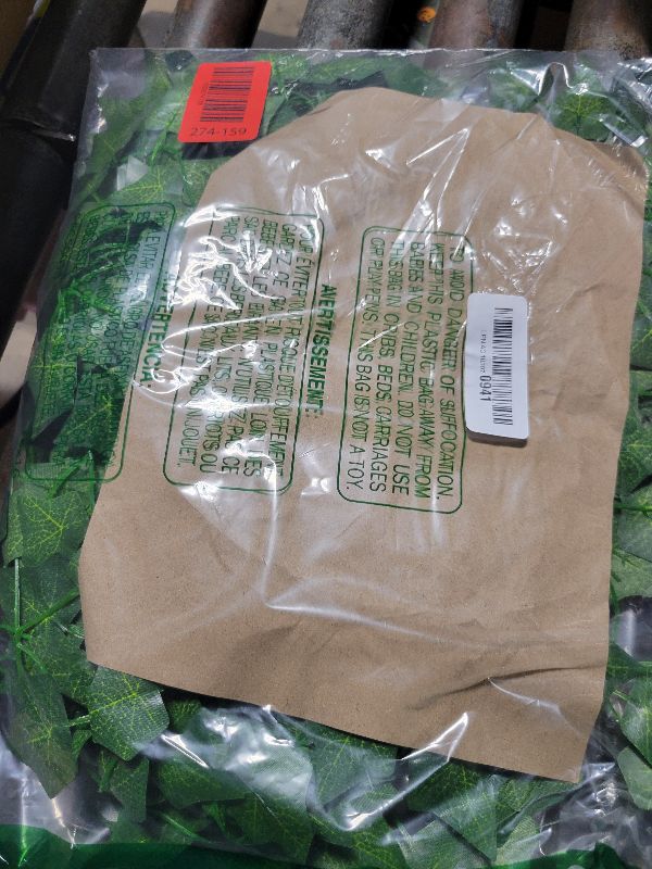 Photo 1 of 12 Pack Fake Vines for Room Decor Artificial Ivy Garland with Clip Green Flowers Hanging Plants Faux Greenery Leaves Bedroom Aesthetic Decor for Home Garden Wall Wedding