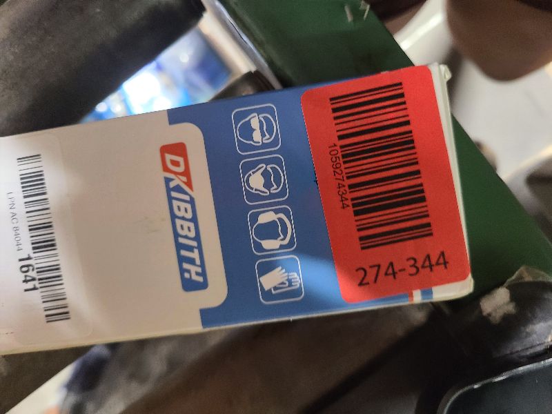 Photo 1 of 10-Piece Masonry Drill Bit Set for Concrete Tile Glass Ceramic Brick,1/8 to 1/2 Inch Drilling Bits with Triangle Handle,Tungsten Steel Alloy Tip.?Black?