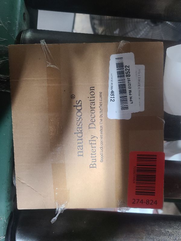 Photo 1 of 12 Pack Butterfly Decorations, DIY 3D Butterfly Stakes Decor, 2 Sizes of Butterfly Ornament for Home Fake Flower Floral Supplies Tea Party Wedding Easter Christmas Spring Fall. (Lake Blue 01)