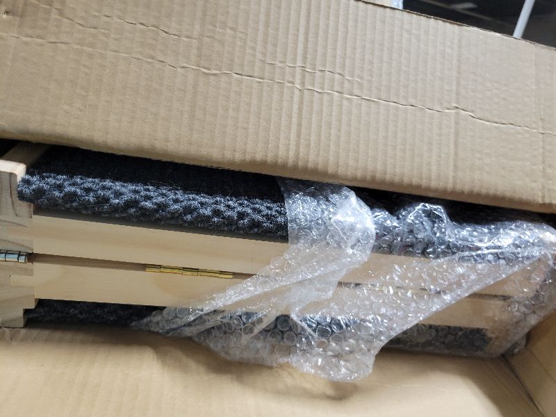 Photo 1 of ???? ???????? Dog Ramp for Bed, 64" Long Foldable Pet Ramp for Small Large Dogs, Dog Ramps for High Beds Car, High Traction with Platform 6 Adjustable Heights 24" to 30" Up to 220LBS, Wood