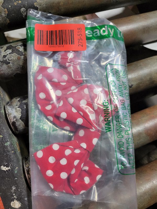 Photo 1 of 2 Pack Detachable Bows for Ear Headband Removable Bow for Mouse Ears Headwears Fits Park Visits Trip