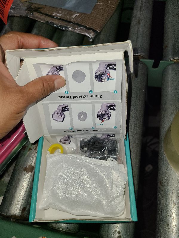 Photo 1 of 1080°Swivel Faucet Extender, Sink Water Faucet Aerator Extension in Brass, Swivel Robotic Arm Bathroom Faucet Extender, Kitchen Rotating Extension Filter with 2 Mode Splash