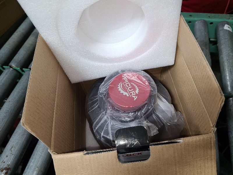 Photo 1 of 2025 Upgraded Trailer Hitch Locks Fits 2 5/16 Inch Coupler, Heavy Duty Trailer Lock, Anti-Theft Trailer Coupler Lock for RV, Trailer, Boat, Pickup(Red)