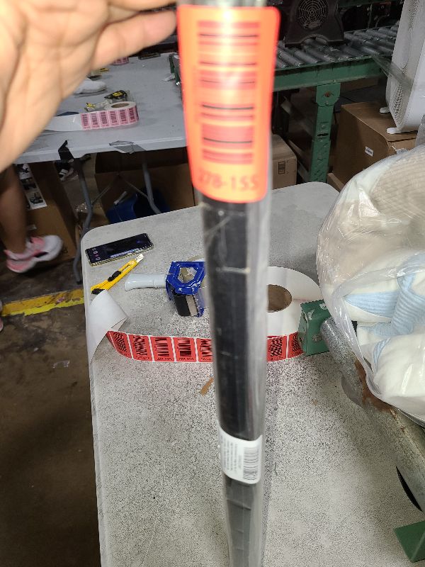 Photo 1 of 24 Inch Downrods for Ceiling Fans, Dia 1.02'' Ceiling Fan Extension Downrod in Matte Black, Unthreaded Ceiling Fan Extension Rod for Improved Airflow, Not Threaded ,Not Inclueded Extension Wire