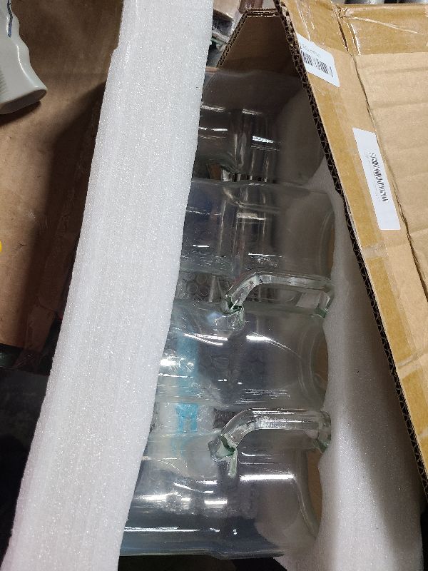 Photo 1 of
Set of 4 Rustic Mason Jar Drinking Glasses – 16 oz with Handle – Vintage Glass Cups for Beverages, Parties, Weddings, DIY Crafts