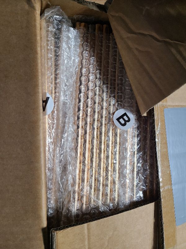 Photo 1 of 3PCS Cylinder Pedestal Stands for Parties, Gold Metal Plant Round Cylinder Stands for Party Flowers, Display Columns Pedestal Stand Cylinder Tables for Vases Birthday Party Backdrop Decorations