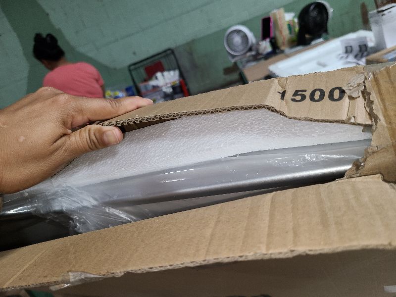 Photo 1 of 1500 Pieces Rotating Puzzle Board with Drawers and Cover, Dual-Sided Portable Jigsaw Puzzle Table,Tilt&Lazy Susan,Gift for mom Adults (Gray, 1500-piece)