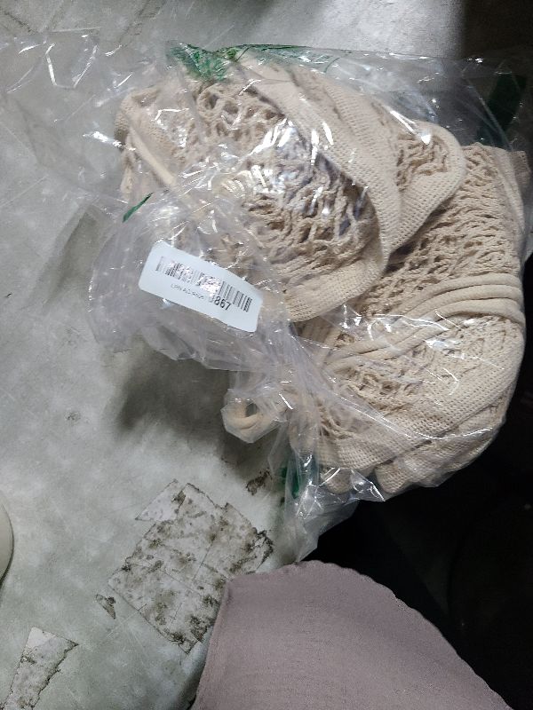 Photo 1 of 2 Pack Stuffed Animal Storage Net for Kids, Bedside Toy Organizer Net - Neatly Store Your Stuffed Animals, Cotton Bedside Stuffed Animal Storage Net with Tether, Stretches up to 32 Inches, Beige