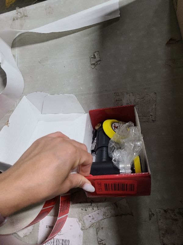 Photo 1 of 2" & 3" Dual Action Mini Air Sander, Random Orbital Pneumatic Polisher Kit with Pads & Accessories, High Speed Air Angle Sander for Auto Body, Wood, Metal, and Furniture Polishing