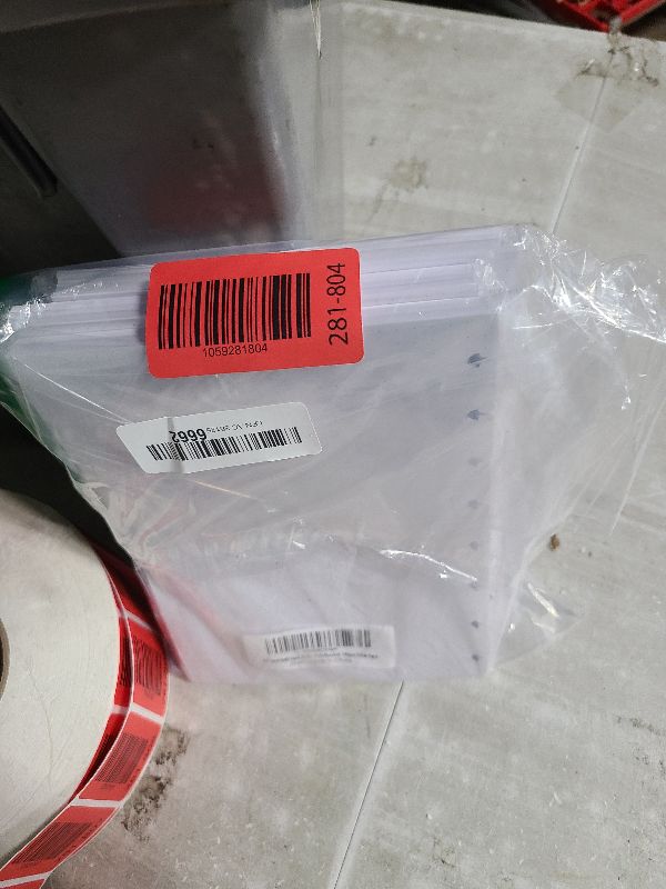 Photo 1 of (3-Pack) Junior Size TUL Discbound Dotted Refill Paper, 8-Disc Disbound Insert, 300 Sheets/600 Pages Dot Grid Paper, 100gsm White Paper, 5.8'' x 8.2''