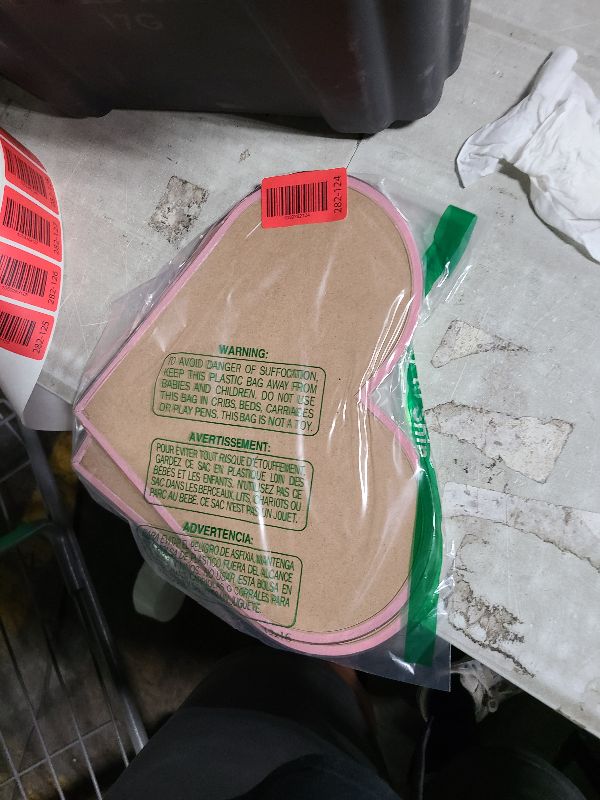 Photo 1 of 2 Pcs Pink Heart Pin Cork Board 10.6 x 13 Inches Framed Bulletin Board for Office Classroom Memory Memo for Jewelry Organizer Wedding Decor