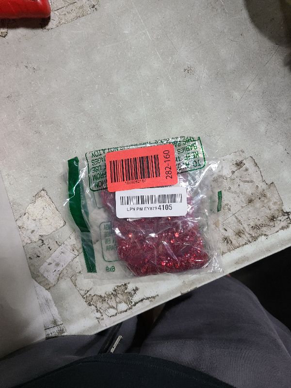 Photo 1 of 1 Pair Sequin Pure Handmade Nail Bead Lace Clothing Decoration Accessories Evening Dress/Dance Clothing Decoration/Headwear Accessories (Wine red Color)