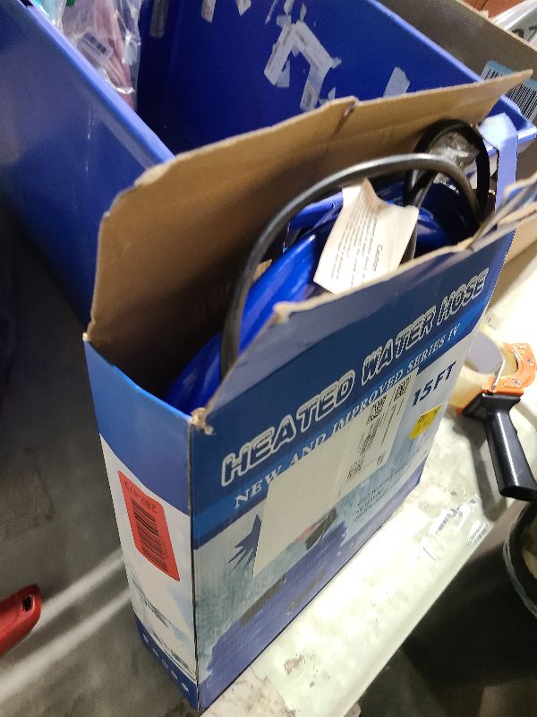 Photo 1 of 15FT Heated Water Hose for RV -45 Antifreeze, Electrically Heated Garden Hose, RV Accessory