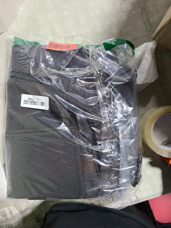 Photo 1 of [Upgraded] Vintage Canvas Messenger Bag Large Book Laptop Shoulder Bag Women Men New 13 15.6 17 inches (Black, 17 inches)