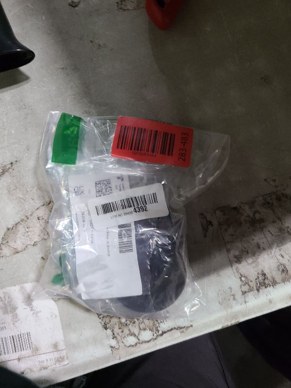 Photo 1 of 2 Pieces Silicone Patio Table Umbrella Hole Ring Plug and Cap Set for Outdoors Patio Garden Table Deck Yard, 2inch(Black)