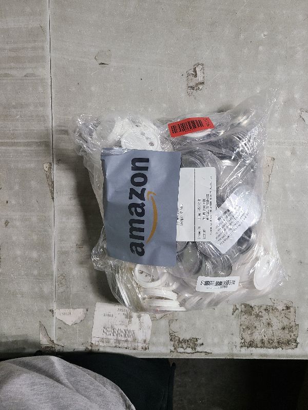 Photo 1 of 200pc Button Pin Set, 2.25 in. Custom Pin Back Buttons with Metal Shells, 58 mm Blank Metal Button Pins Badge DIY Craft Supplies with Back Pins, Buttons Art Supplies