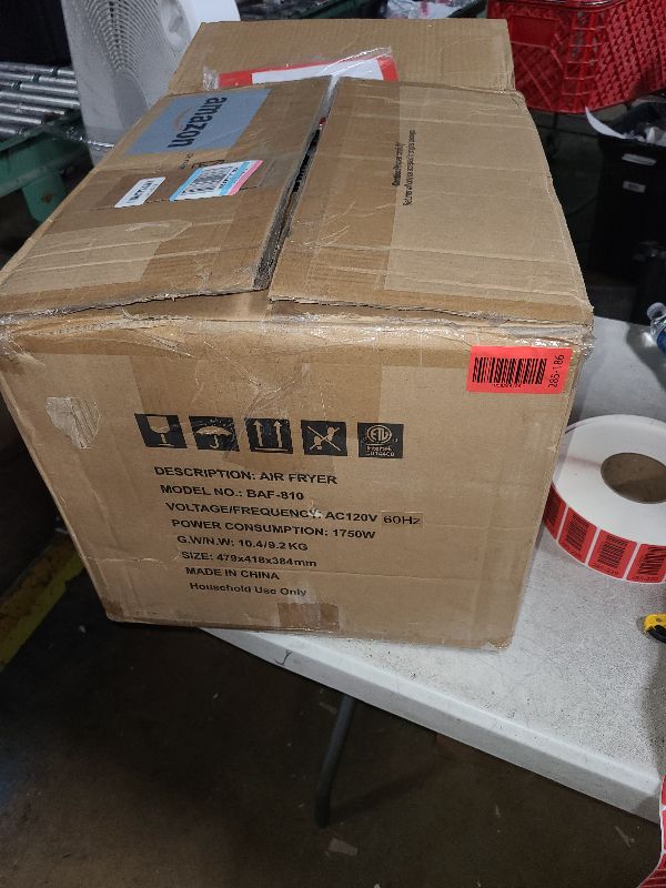 Photo 1 of 12QT Large Dual Air Fryer, 10-in-1 Double Zone Airfryer with 2×6QT Baskets, 60° Easy-Panel with Full Touchscreen, SyncCook Function, Viewing Window, Nonstick & Dishwasher Safe, 2 Dishes at Once, Black