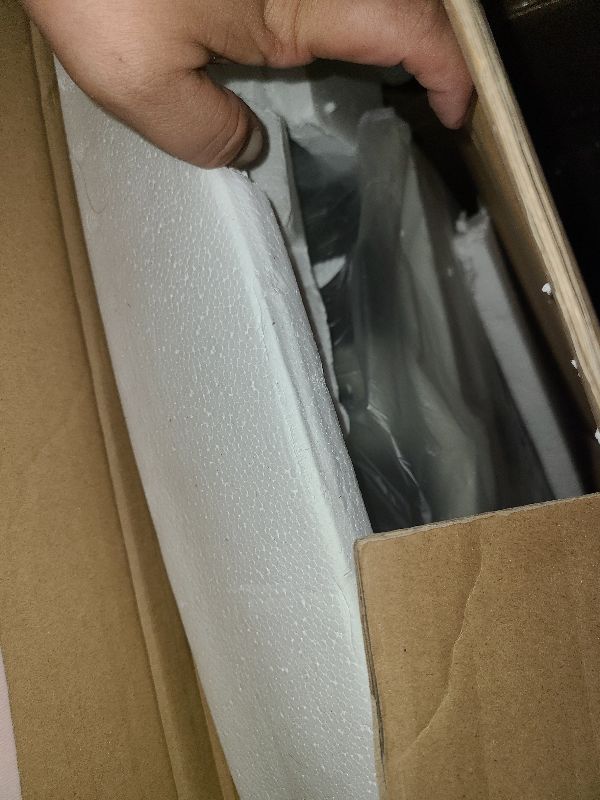 Photo 1 of Claiks Mobile Overbed Table with Wheels - 25.5" Adjustable Height Standing Desk for Hospital & Home Use, 22lbs Capacity, Ergonomic Rolling Laptop Cart, White