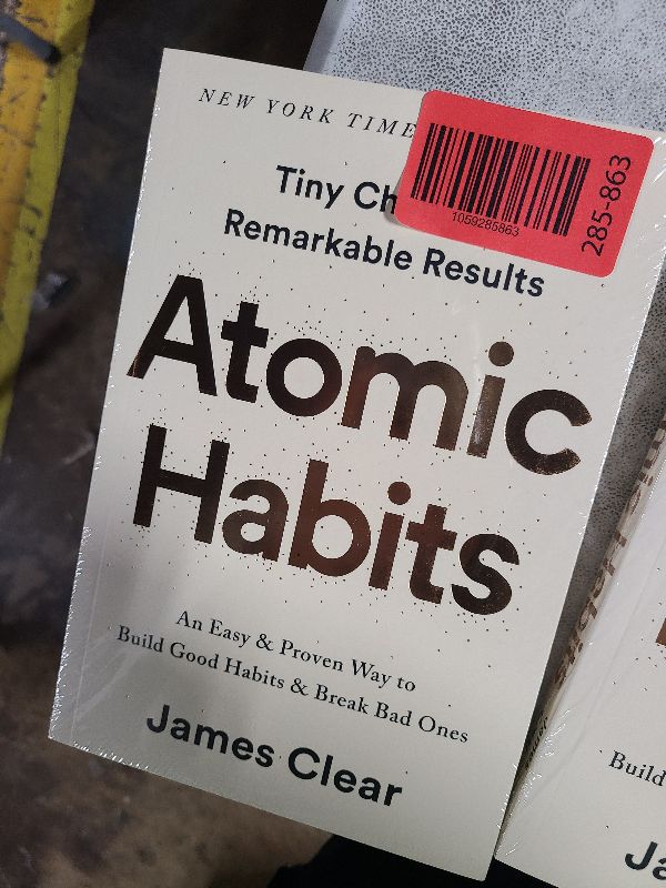 Photo 1 of Atomic Habits – A Life-Changing Guide to Personal Development and Behavior Change by James Clear’s
