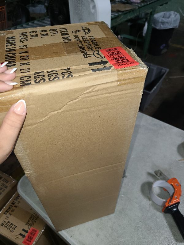 Photo 1 of Hurricane Glass Candle Holders with Metal Bobeches for Easier Reuse - White Wood Farmhouse Home Decor for Christmas Fireplace