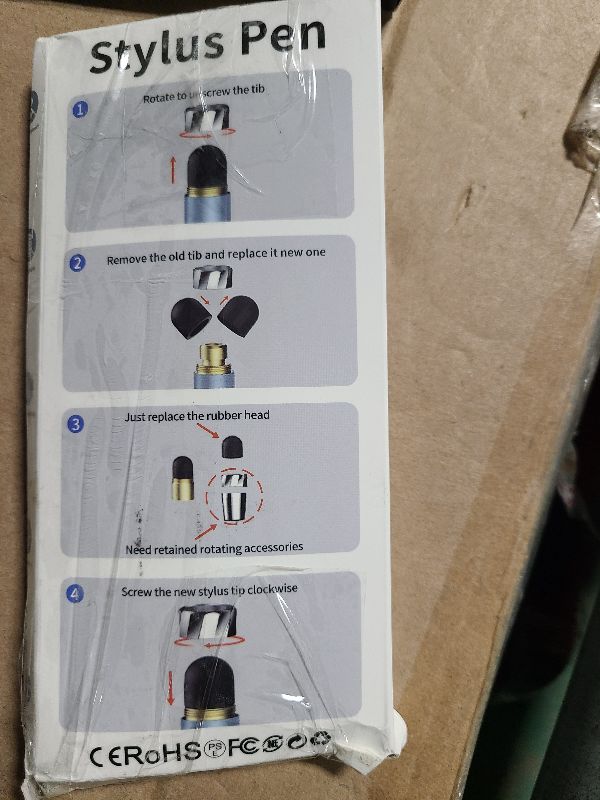 Photo 1 of 10 PCS Stylus,Stylus Pen for Touchscreen,Stylus 2-in-1 High Sensitivity & Precision Suitable for Touch Screens of iPhone/ipad/Android Tablets(10 Stylus Pen + 20 Tips)