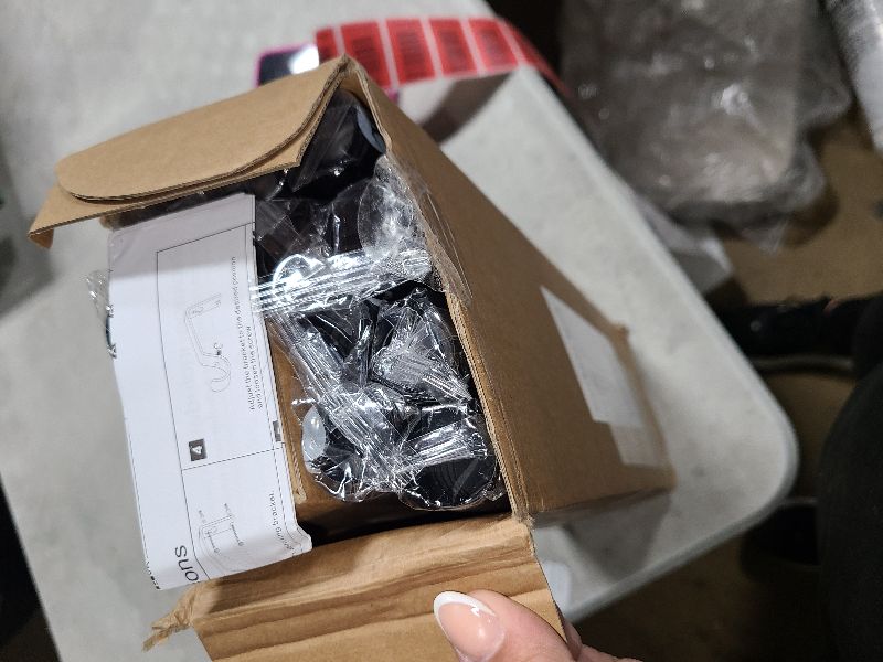 Photo 1 of 2 Pack Curtain Rods for Windows 48 to 84 Inch(4-7ft), 1 Inch Black Adjustable Heavy Duty Curtain Rod Set, Outdoor Long Drapery Rods for Patio Bedroom, Size 32"- 90"