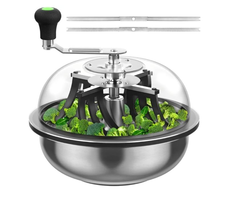 Photo 1 of 13 Inch  Leaf Bowl Trimmer, 13" Trim Bowl with Clear Visibility Dome and Sharp Stainless Steel Blades, for Twist Spin Cutting Buds, Flowers, Leaves, Hydroponics Plants