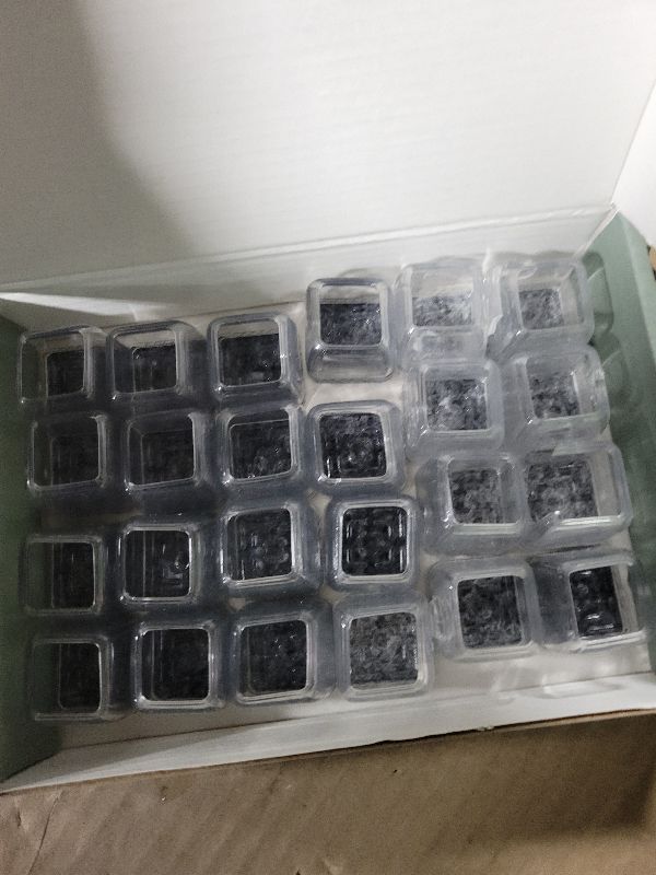 Photo 1 of 24PCS Square Chair Leg Floor Protectors, Furniture Sliders, Chair Leg Protectors for Hardwood Floors, Non-Slip Felt Furniture Pads, Silicone Cap Covers to Protect Floors, (Fit 0.75" - 1.1")