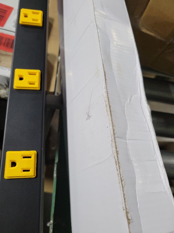 Photo 1 of (330)
12 Outlet Long Power Strips Heavy Duty Garage Workshop Multi Wide Industrial Power Strip Surge Protector with 4ft Cord, ETL Certified, 1875W, Black