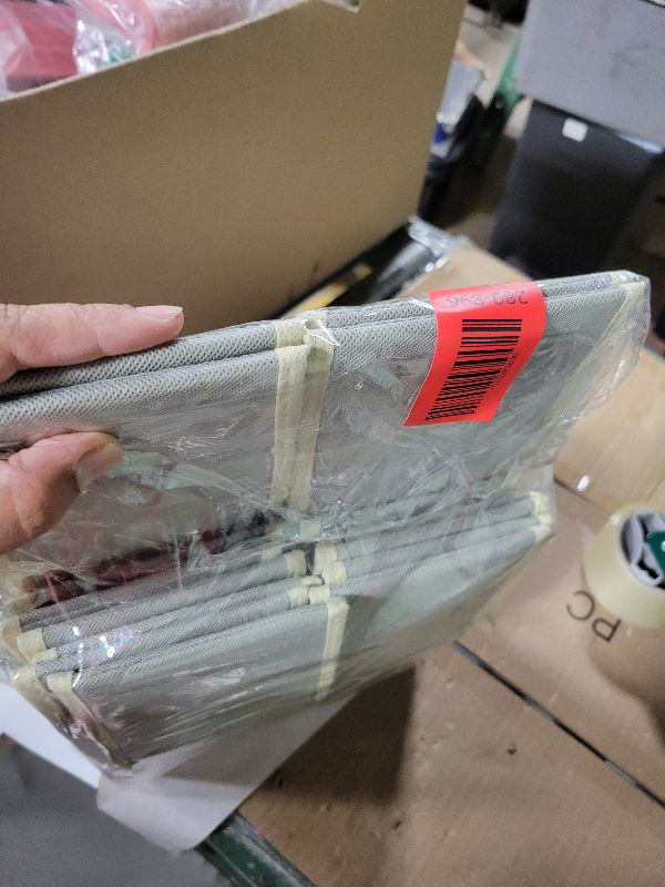 Photo 1 of 12 Pack Drawer Organizers, Drawer Dividers Storage Bins, Foldable Drawer Organizers for Clothing, Cloth Clothes Drawer Organizer for Underwear,Folded Clothes,Baby Clothing,Socks,Bra,Towels,Ties