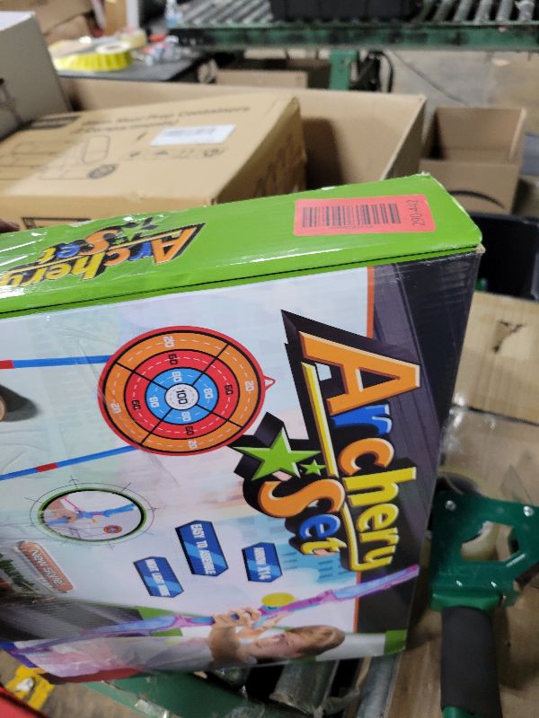 Photo 1 of 2 Pack Bow and Arrow Set for Kids, Light Up Archery Set with 14 Suction Cup Arrows, Outdoor Toys for Kids Ages 6-8 8-12, Birthday Gifts Ideas Toys for 4 5 6 7 8 9 10 Year Old Girls Boys