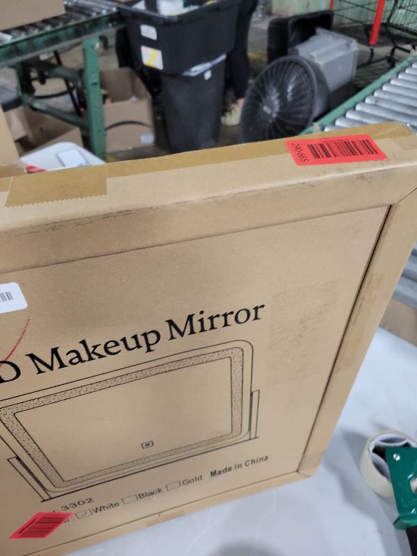 Photo 1 of 22x17 Inch Lighted Vanity Mirror with Dimmable LED Lights - 3 Color Modes