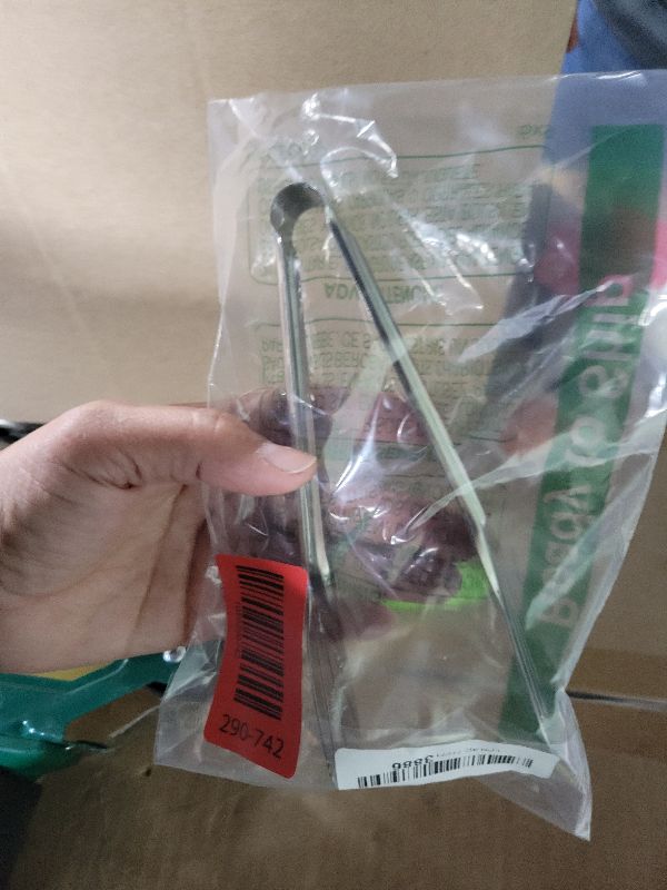 Photo 1 of 2 Pack Kitchen Tongs Stainless Steel Locking Cooking Barbecue Grilling Food Tongs Kitchen Clamps Sturdy High Resistant Heat Tongs (2PC (7inch and 12inch))