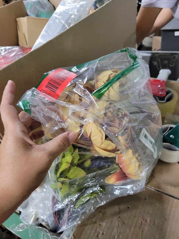 Photo 1 of 2 Bunches Artificial Silk Peony Vintage Flower Bouquet for Party Home Table Centerpieces Wedding Decoration (Coffee)