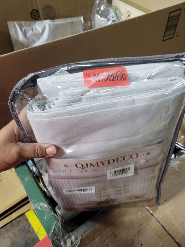 Photo 1 of 100% Blackout Curtains 92 Inch Long for Living Room 2 Panels Set, Room Darkening Energy Saving Curtain Window Coverings Elegant Flax Linen Hook Belt Pleated Drapes Aesthetic Bedroom(W50"xL92",White)